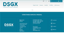 Tablet Screenshot of dsgx.org